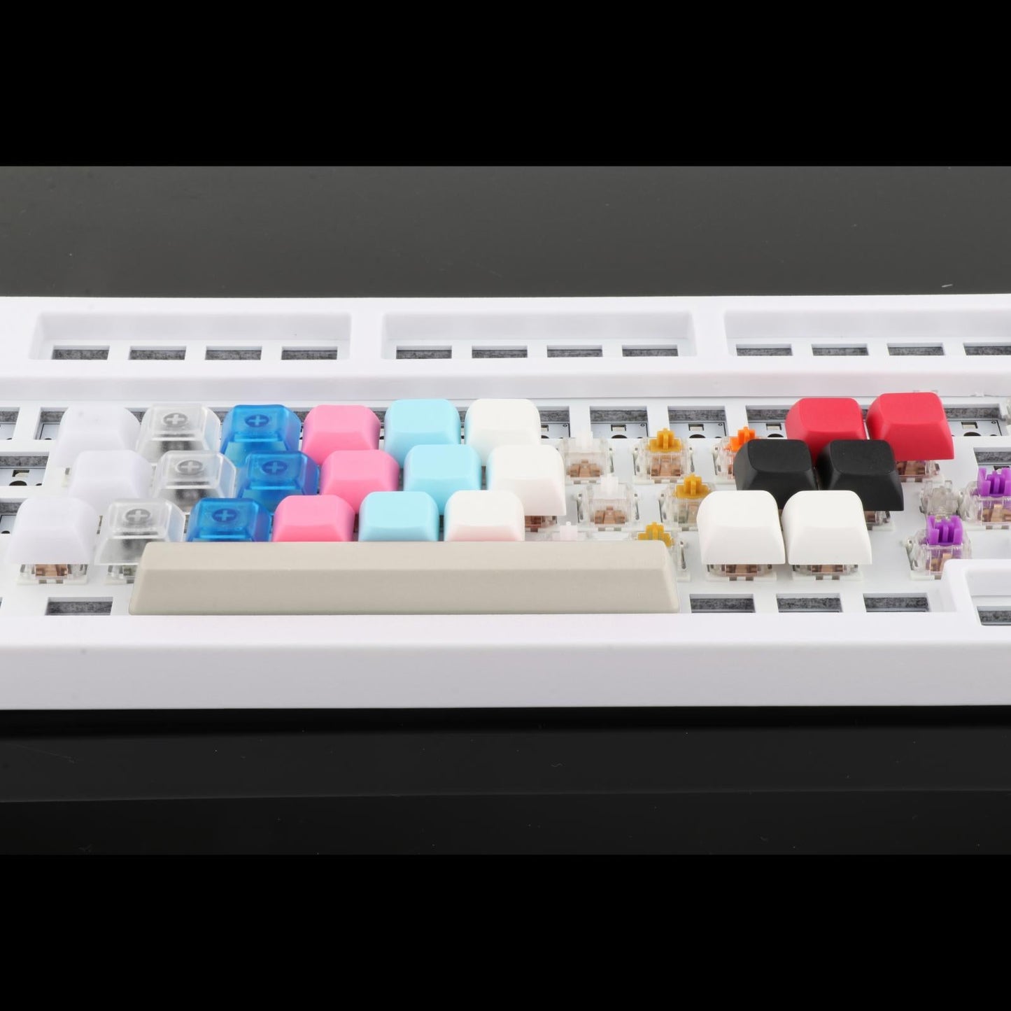 6.25U Spacebar Keycaps Colourful for Logitech Mechanical Keyboards Gamer Light Grey