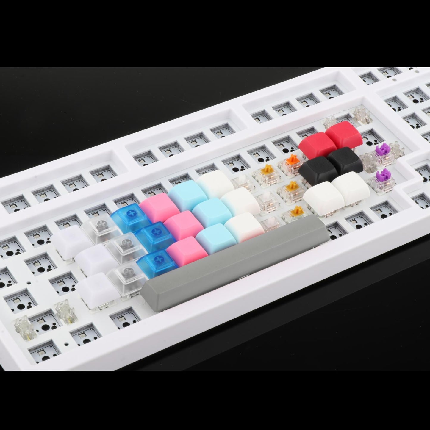 6.25U Spacebar Keycaps Colourful for Logitech Mechanical Keyboards Gamer Grey