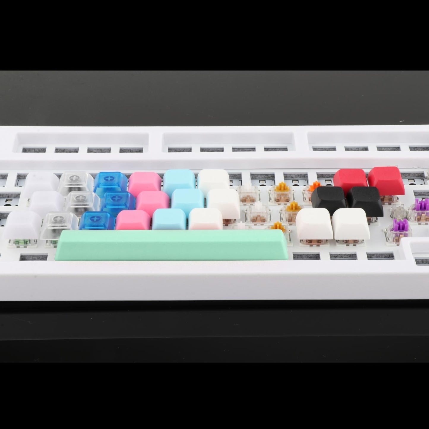6.25U Spacebar Keycaps Colourful for Logitech Mechanical Keyboards Gamer Light Green