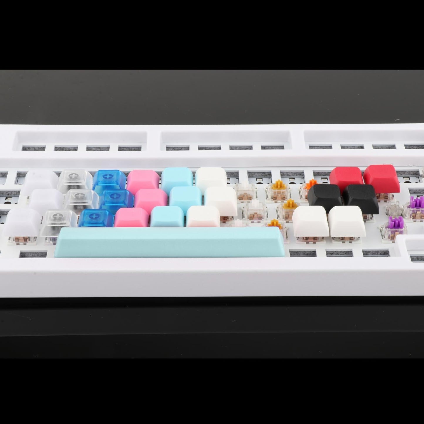6.25U Spacebar Keycaps Colourful for Logitech Mechanical Keyboards Gamer Light Blue