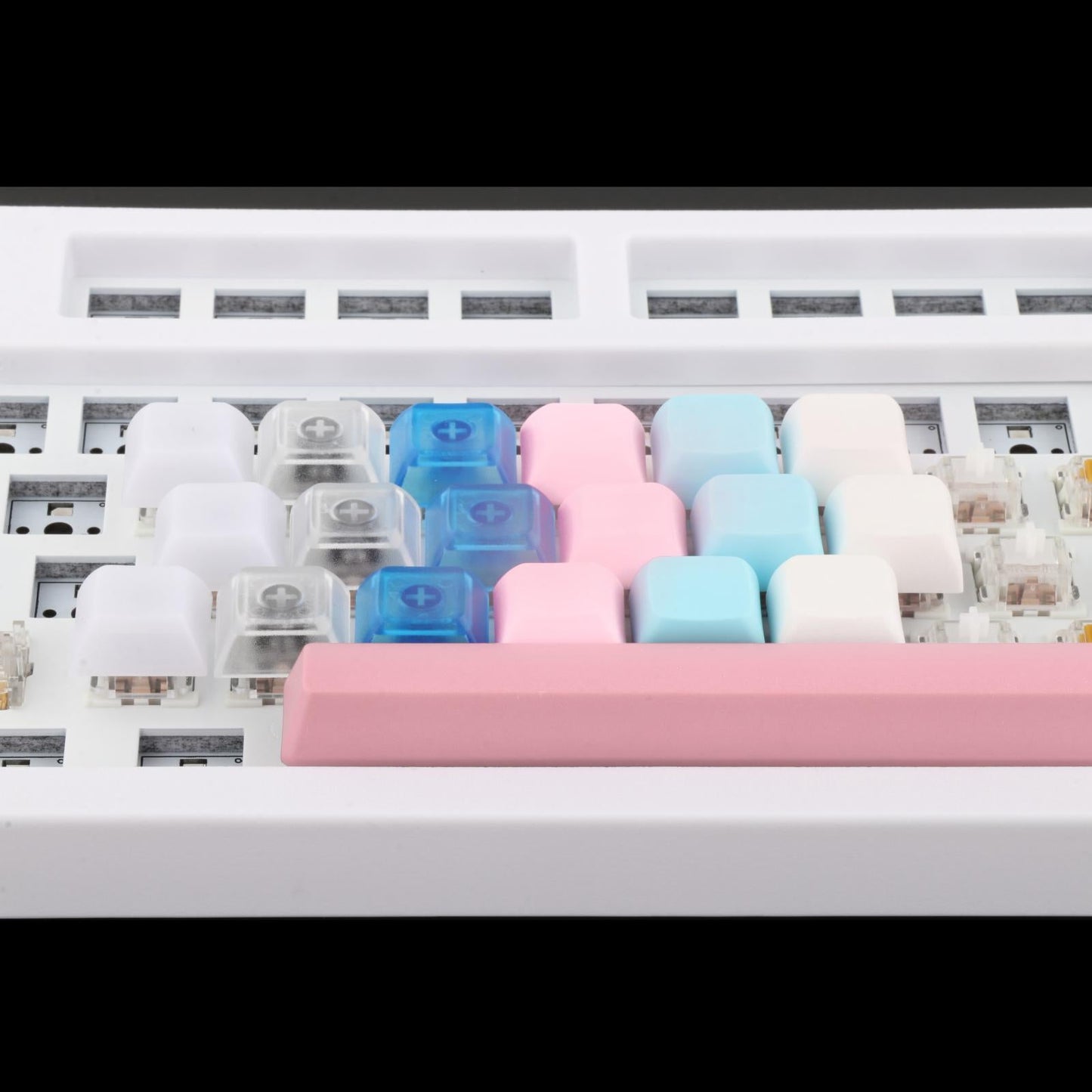 6.25U Spacebar Keycaps Colourful for Logitech Mechanical Keyboards Gamer Pink
