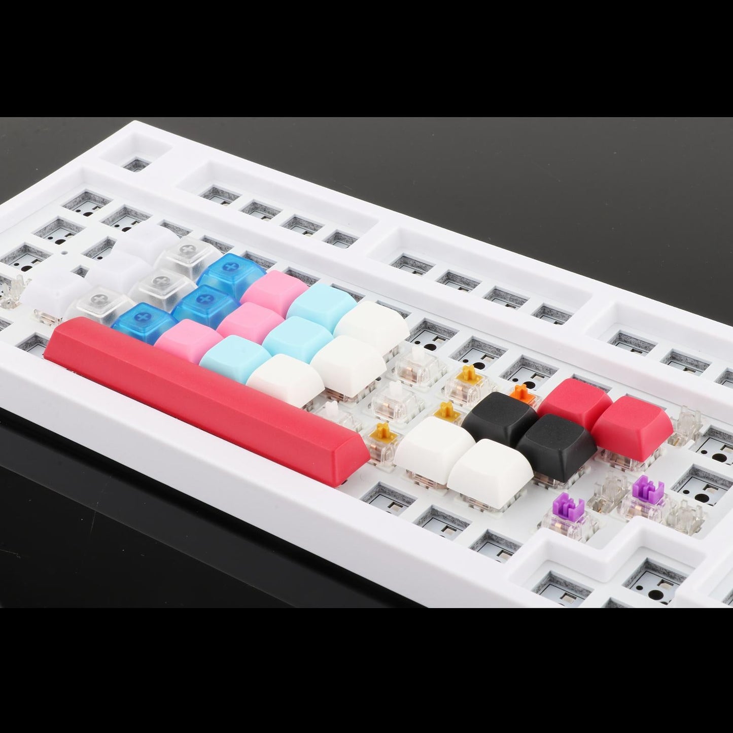 6.25U Spacebar Keycaps Colourful for Logitech Mechanical Keyboards Gamer Red