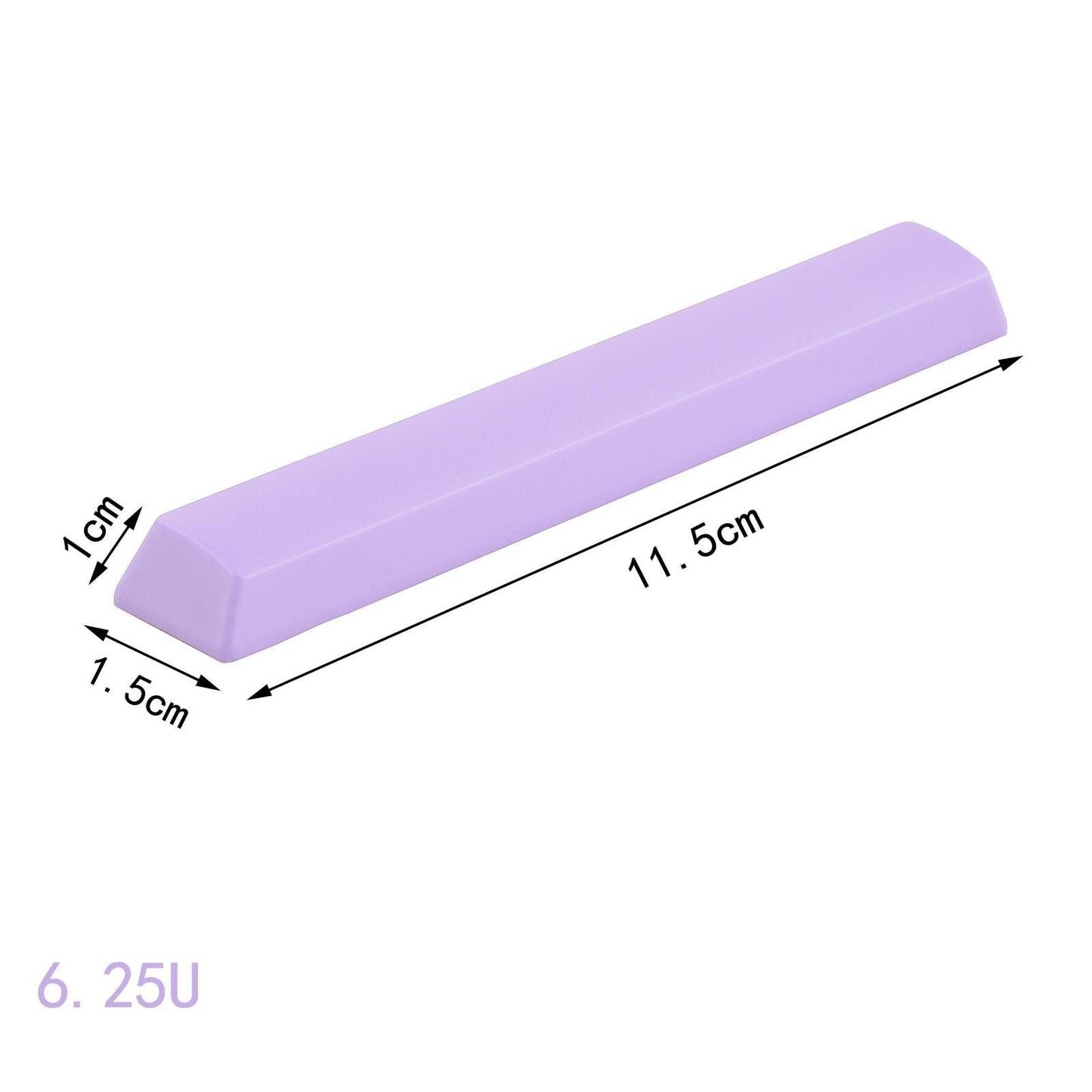 6.25U Spacebar Keycaps Colourful for Logitech Mechanical Keyboards Gamer Purple