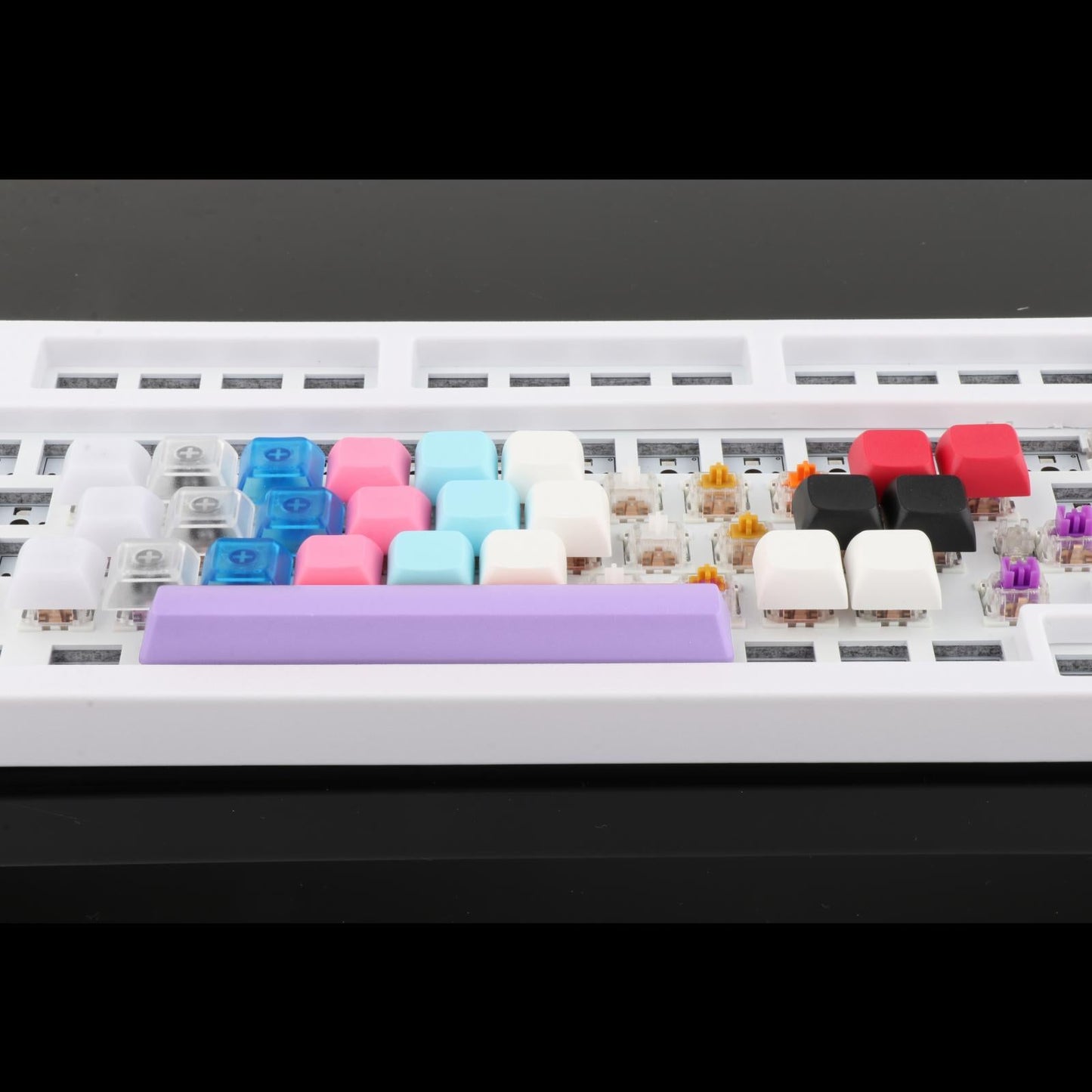 6.25U Spacebar Keycaps Colourful for Logitech Mechanical Keyboards Gamer Purple