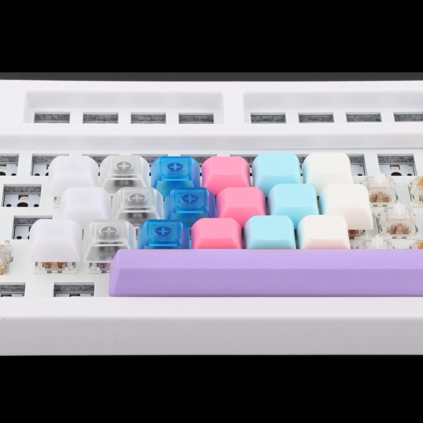 6.25U Spacebar Keycaps Colourful for Logitech Mechanical Keyboards Gamer Purple