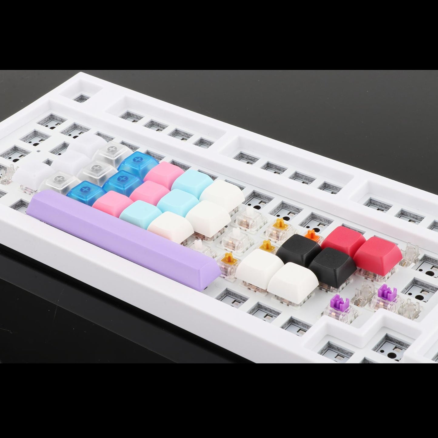 6.25U Spacebar Keycaps Colourful for Logitech Mechanical Keyboards Gamer Purple