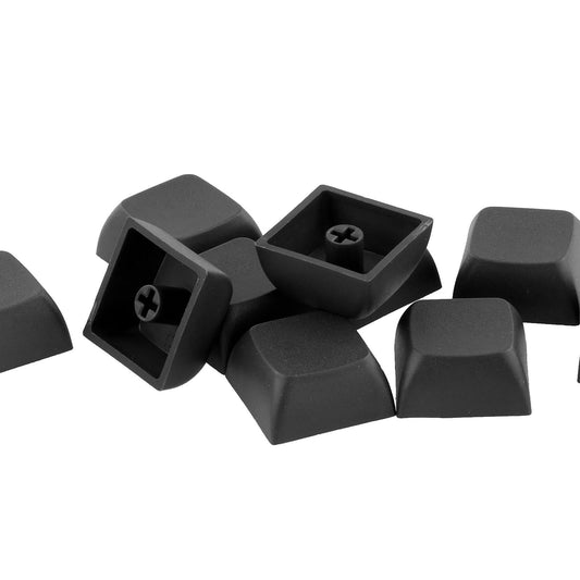 10x PBT Keycaps Set DIY Replacement Parts Game Lovers for CHERRY MX Switches Black