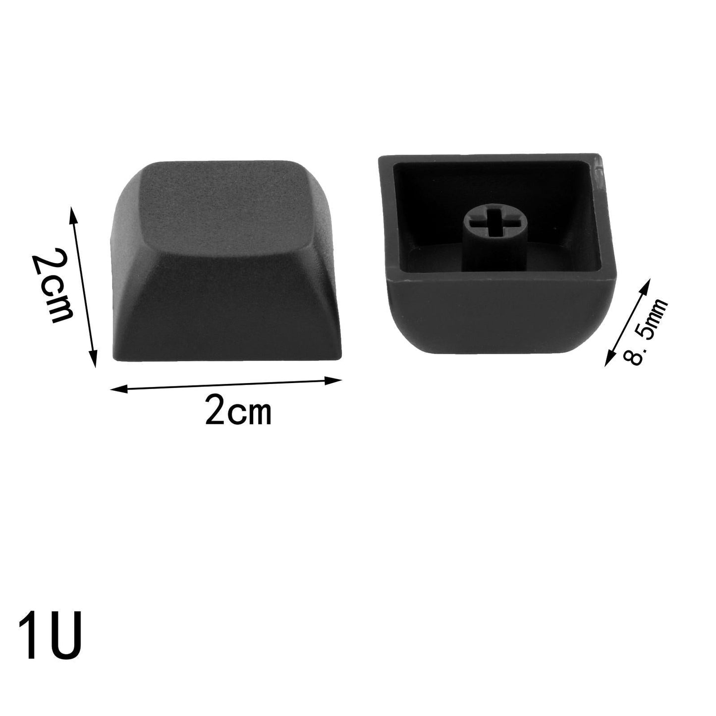 10x PBT Keycaps Set DIY Replacement Parts Game Lovers for CHERRY MX Switches Black
