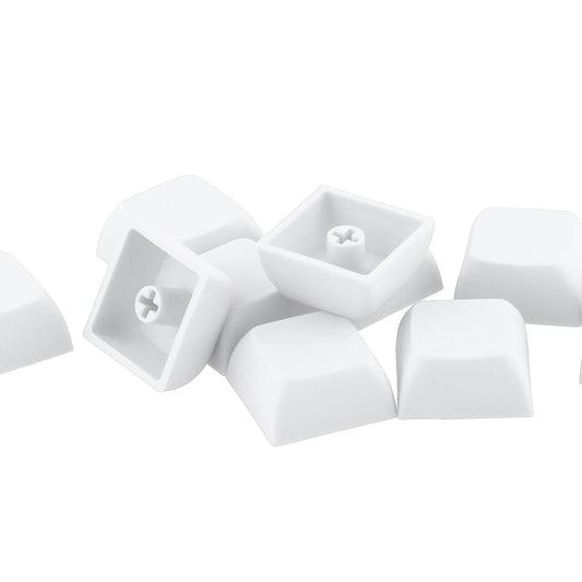 10x PBT Keycaps Set DIY Replacement Parts Game Lovers for CHERRY MX Switches White