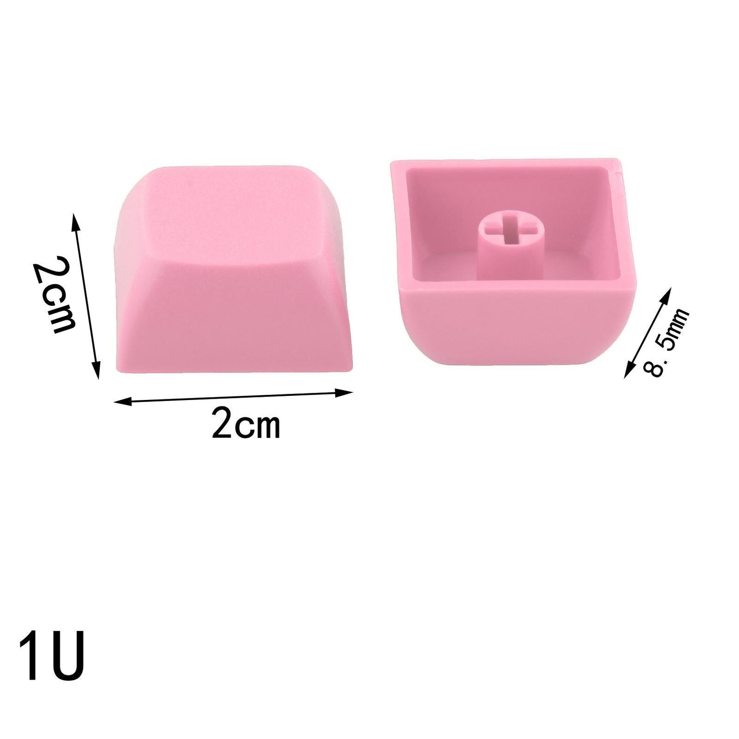 10x PBT Keycaps Set DIY Replacement Parts Game Lovers for CHERRY MX Switches Pink