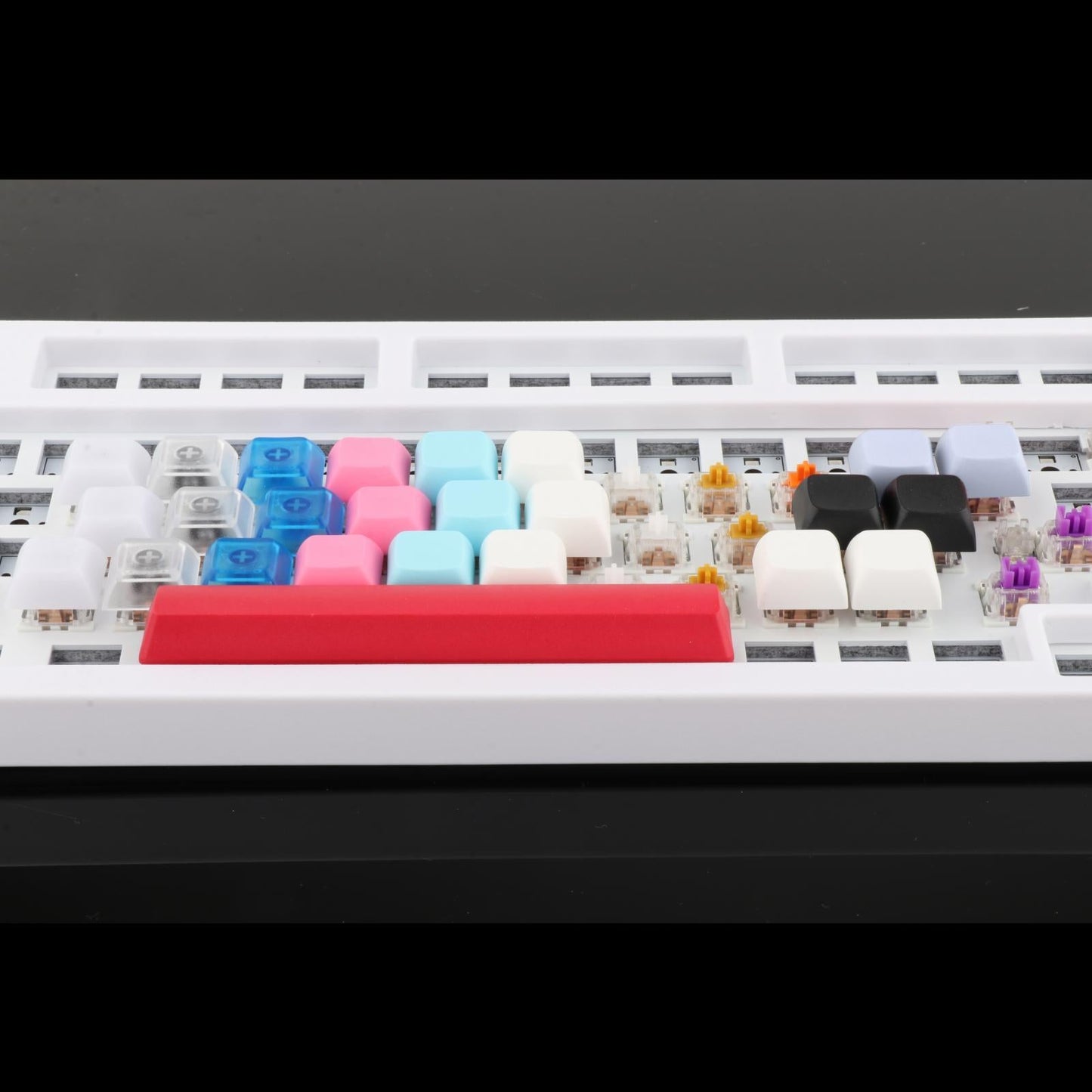 10x PBT Keycaps Set DIY Replacement Parts Game Lovers for CHERRY MX Switches Dark Blue