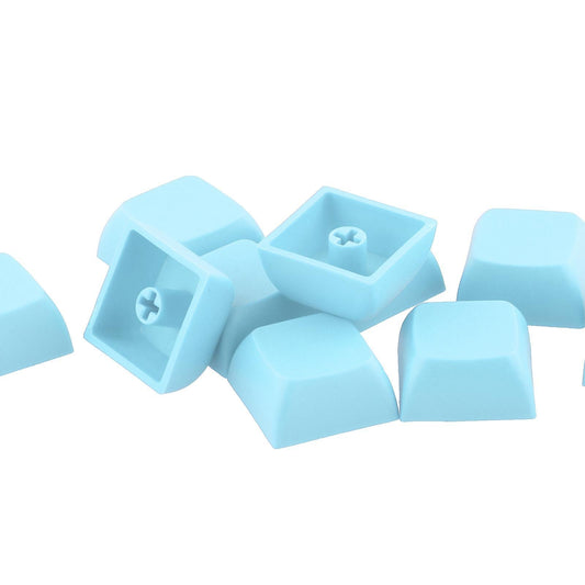 10x PBT Keycaps Set DIY Replacement Parts Game Lovers for CHERRY MX Switches Light Blue