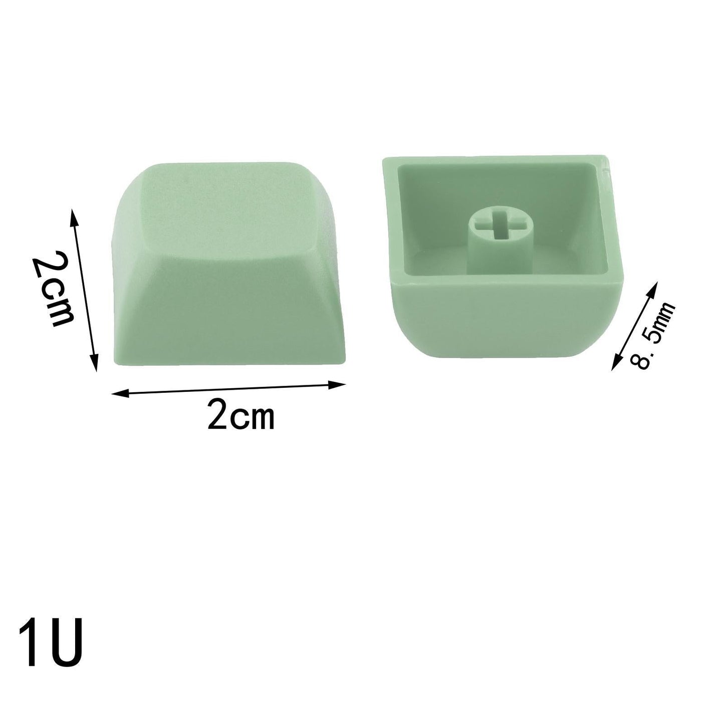 10x PBT Keycaps Set DIY Replacement Parts Game Lovers for CHERRY MX Switches Green