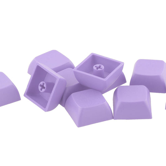 10x PBT Keycaps Set DIY Replacement Parts Game Lovers for CHERRY MX Switches Purple