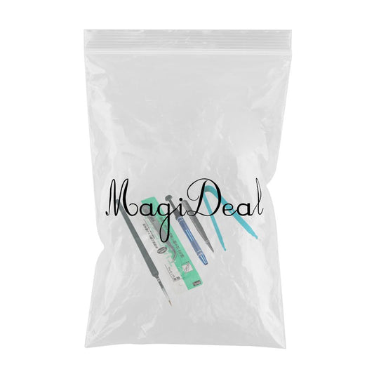 5Pcs Mechanical Keyboard Switch Lube Brushes Tool Kit for Stabilizer blue