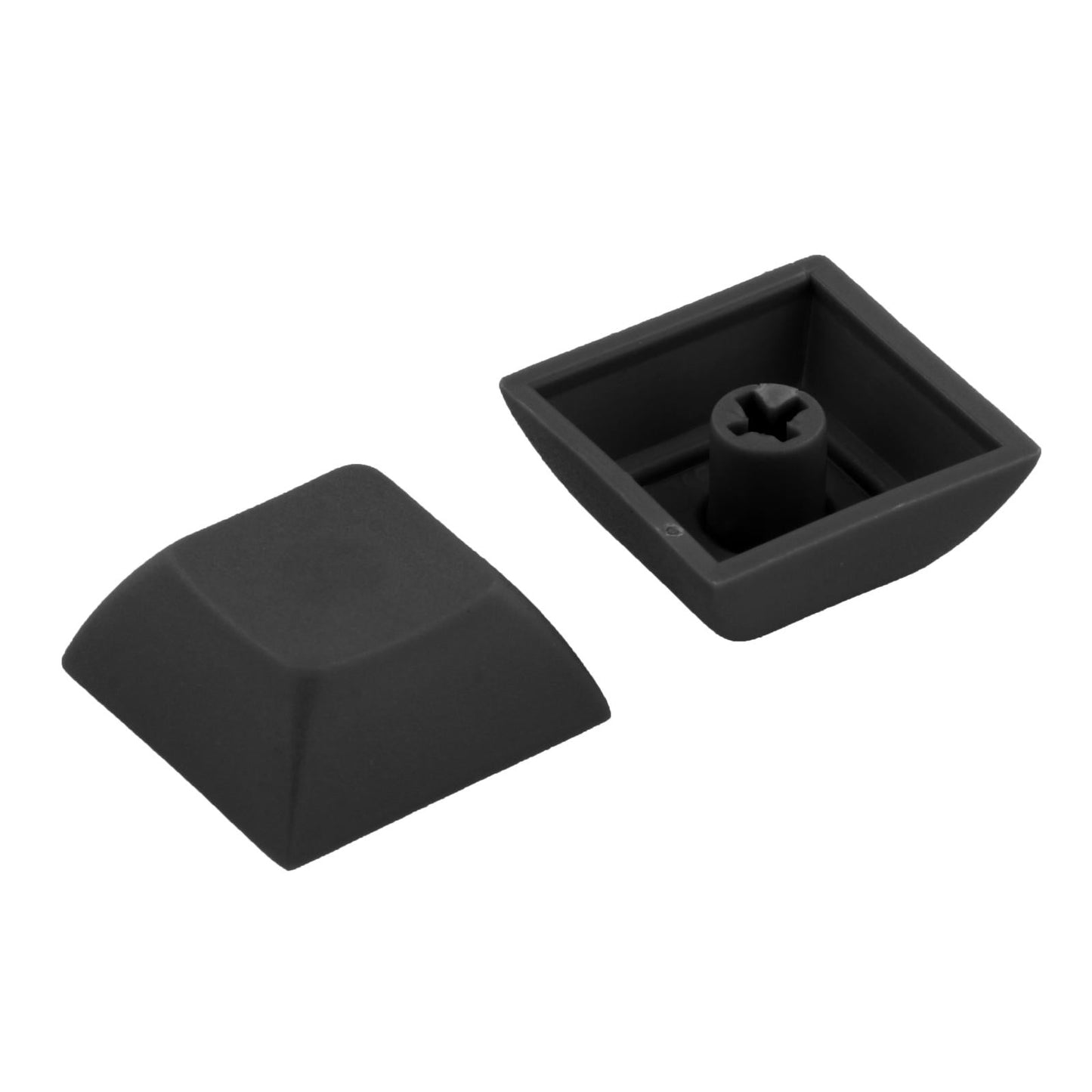10x 1U Transparent Keycaps Thick PBT for Cherry MX Switches Game Lovers Black