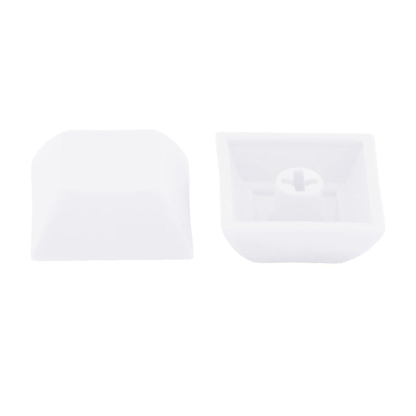 10x 1U Transparent Keycaps Thick PBT for Cherry MX Switches Game Lovers White