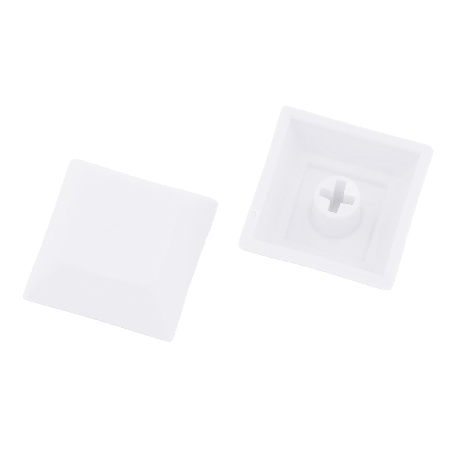 10x 1U Transparent Keycaps Thick PBT for Cherry MX Switches Game Lovers White