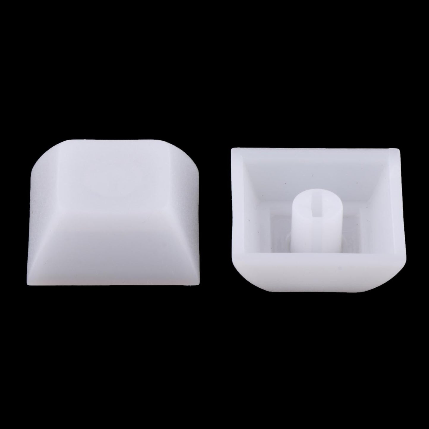 10x 1U Transparent Keycaps Thick PBT for Cherry MX Switches Game Lovers Cream White