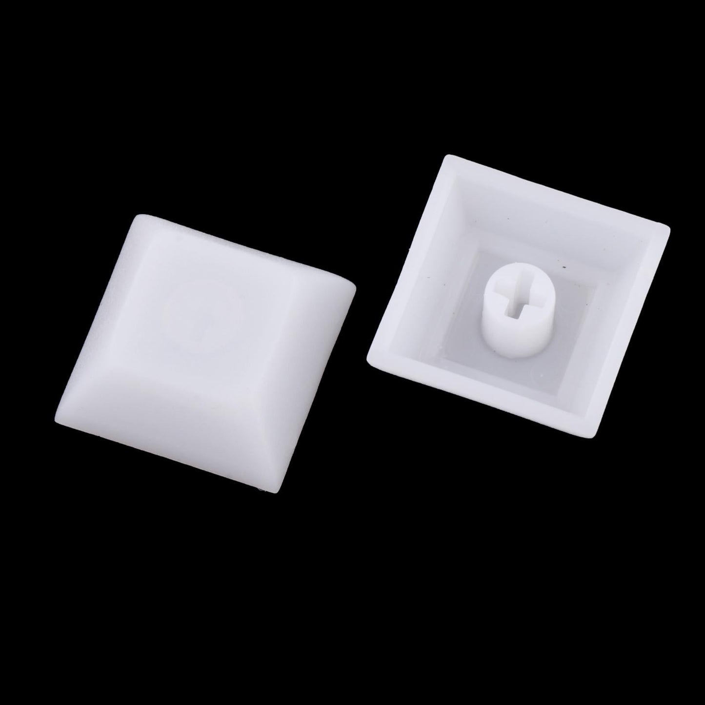 10x 1U Transparent Keycaps Thick PBT for Cherry MX Switches Game Lovers Cream White