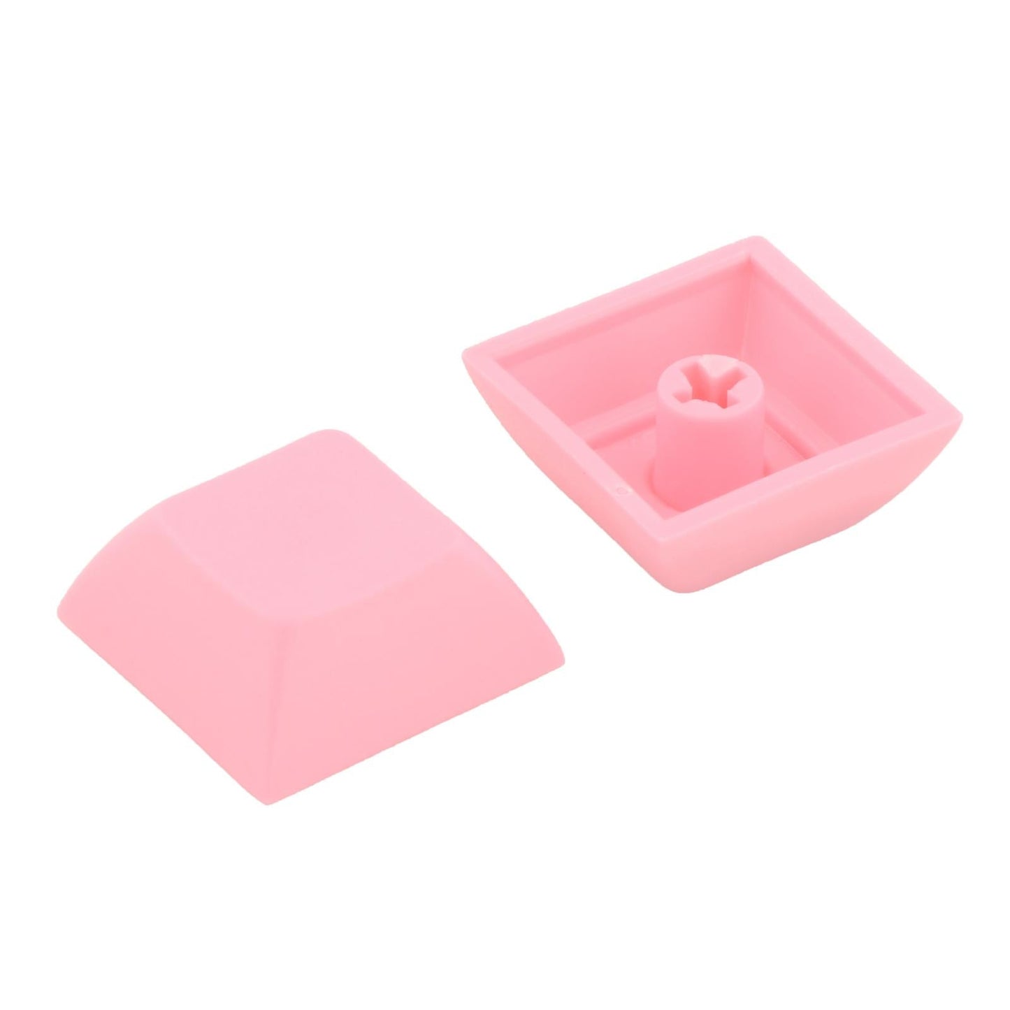 10x 1U Transparent Keycaps Thick PBT for Cherry MX Switches Game Lovers Pink
