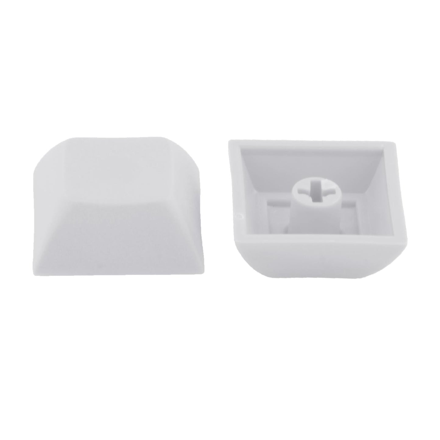 10x 1U Transparent Keycaps Thick PBT for Cherry MX Switches Game Lovers Gray