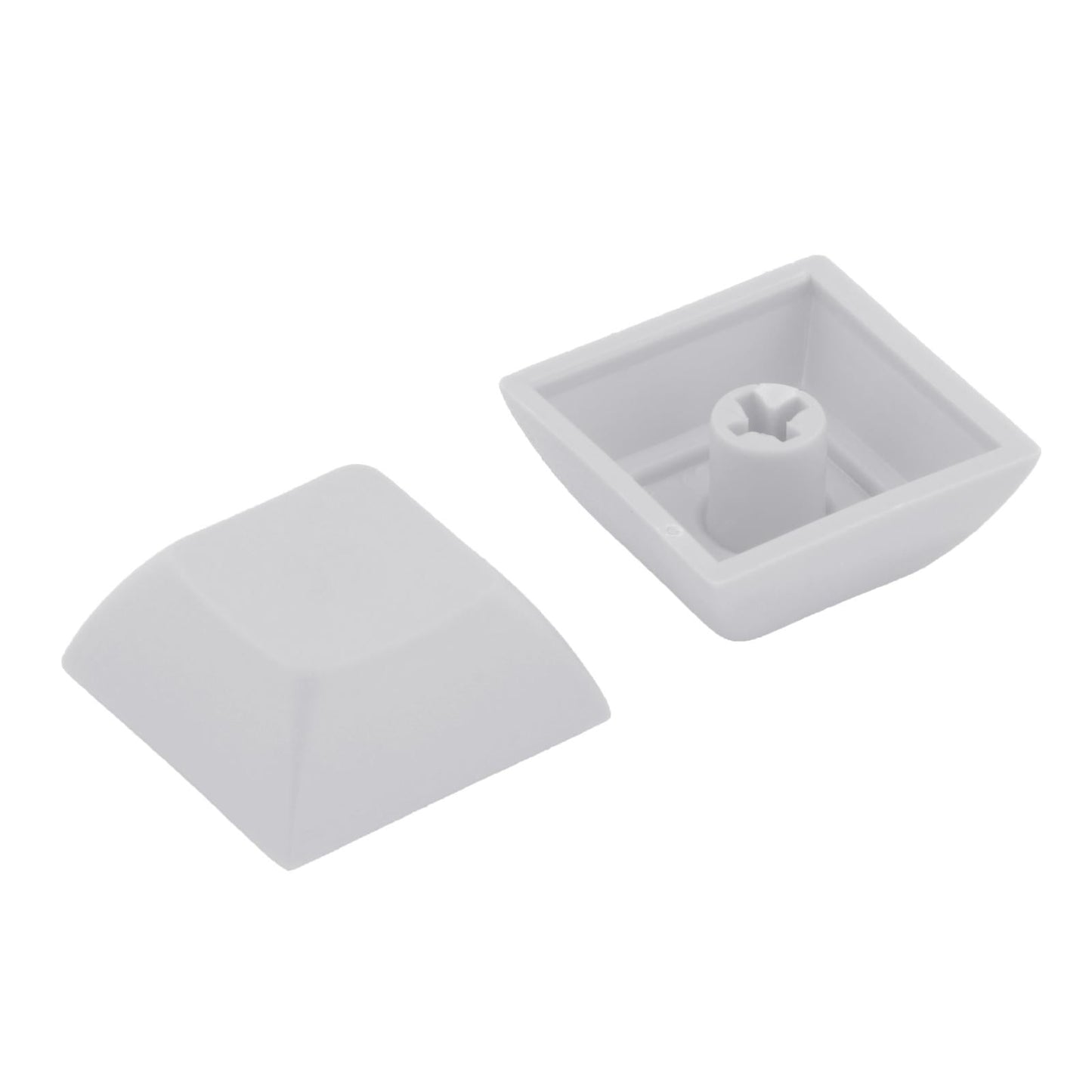 10x 1U Transparent Keycaps Thick PBT for Cherry MX Switches Game Lovers Gray