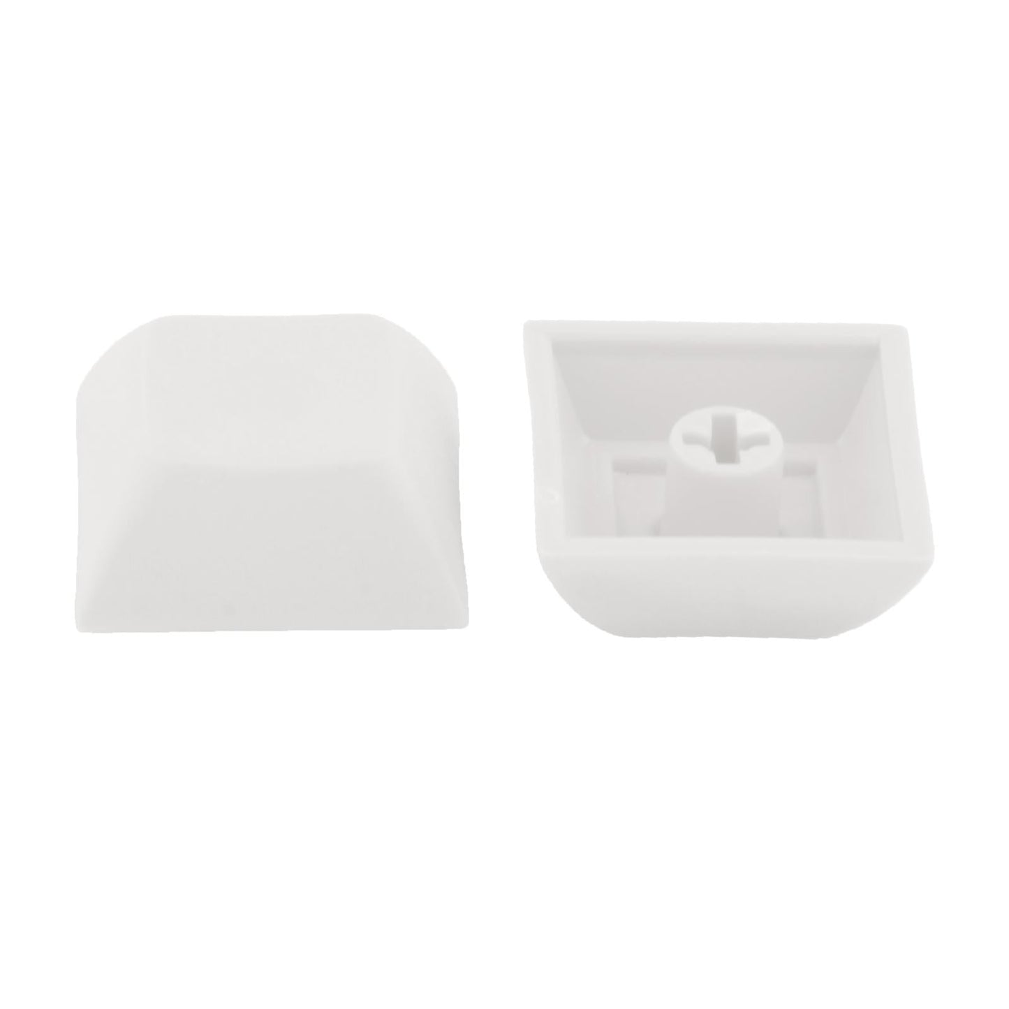 10x 1U Transparent Keycaps Thick PBT for Cherry MX Switches Game Lovers Light Gray
