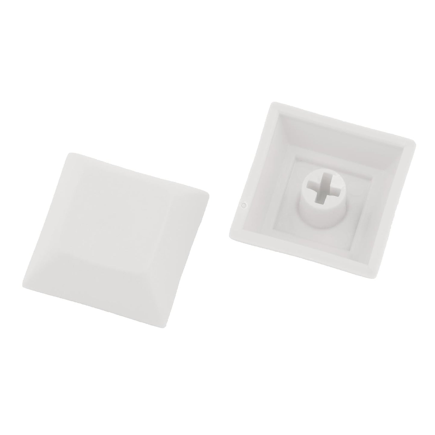10x 1U Transparent Keycaps Thick PBT for Cherry MX Switches Game Lovers Light Gray
