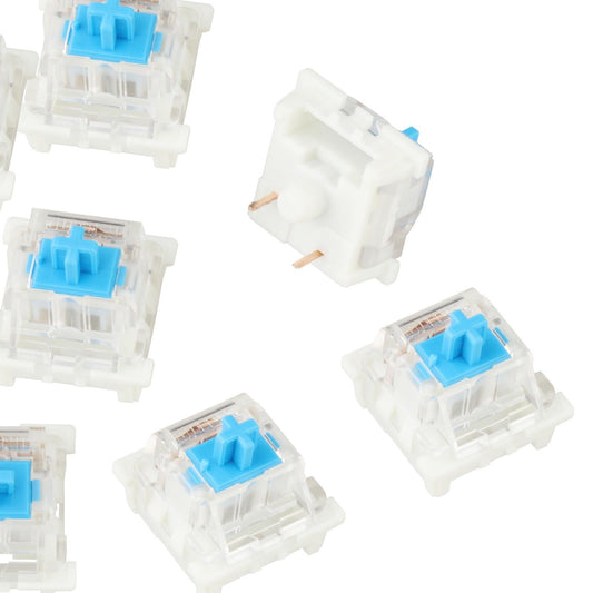 3Pin Mechanical Keyboard Switches RGB LED SMD Gaming for Keyboard Beginner Blue