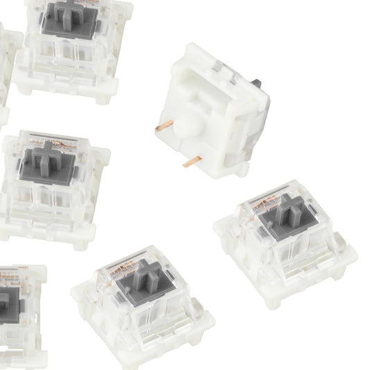 3Pin Mechanical Keyboard Switches RGB LED SMD Gaming for Keyboard Beginner Silver