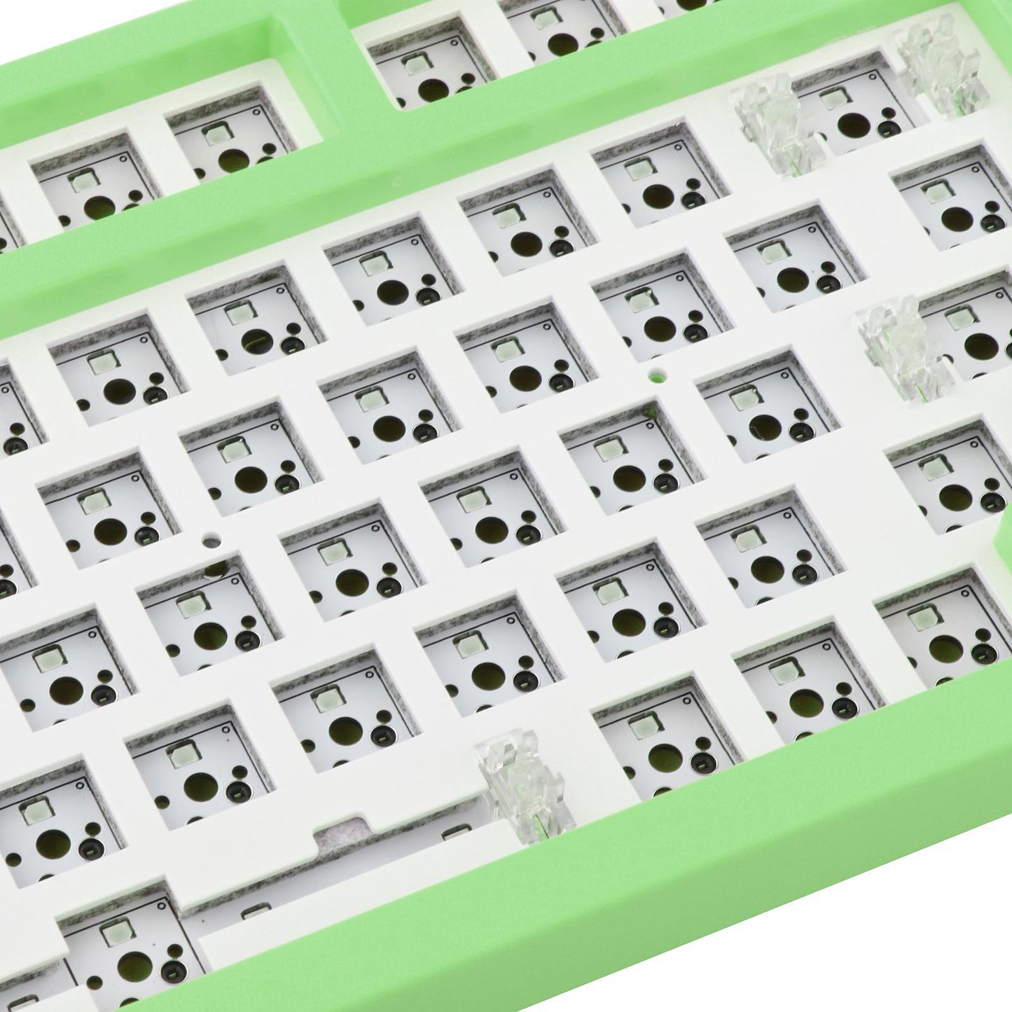 NT980 Hot Swap Mechanical Keyboard Kit RGB Light  Green