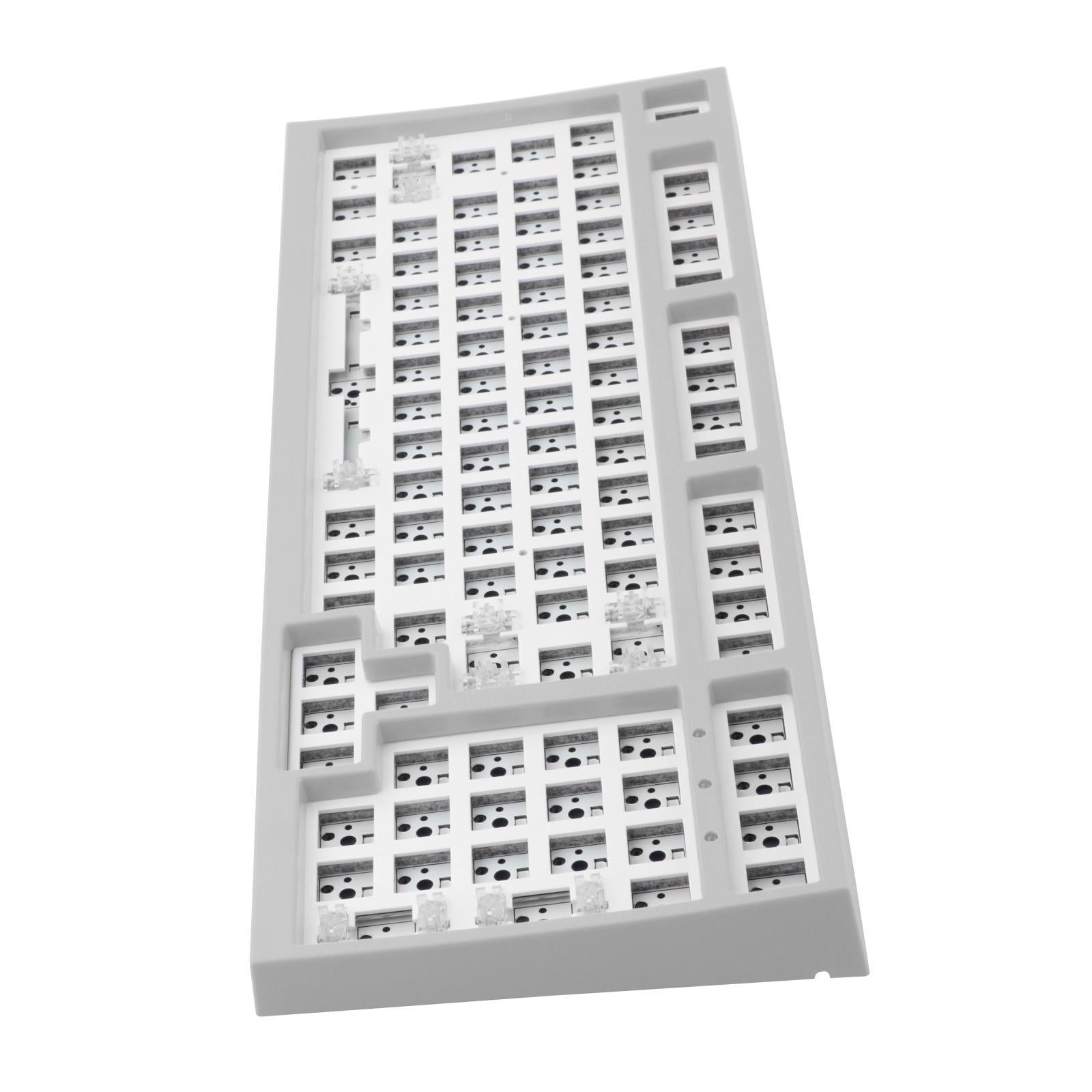 NT980 Hot Swap Mechanical Keyboard Kit RGB Light Gray – UNIQKART