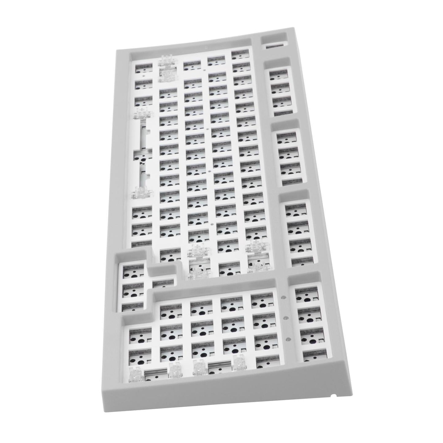 NT980 Hot Swap Mechanical Keyboard Kit RGB Light  Gray