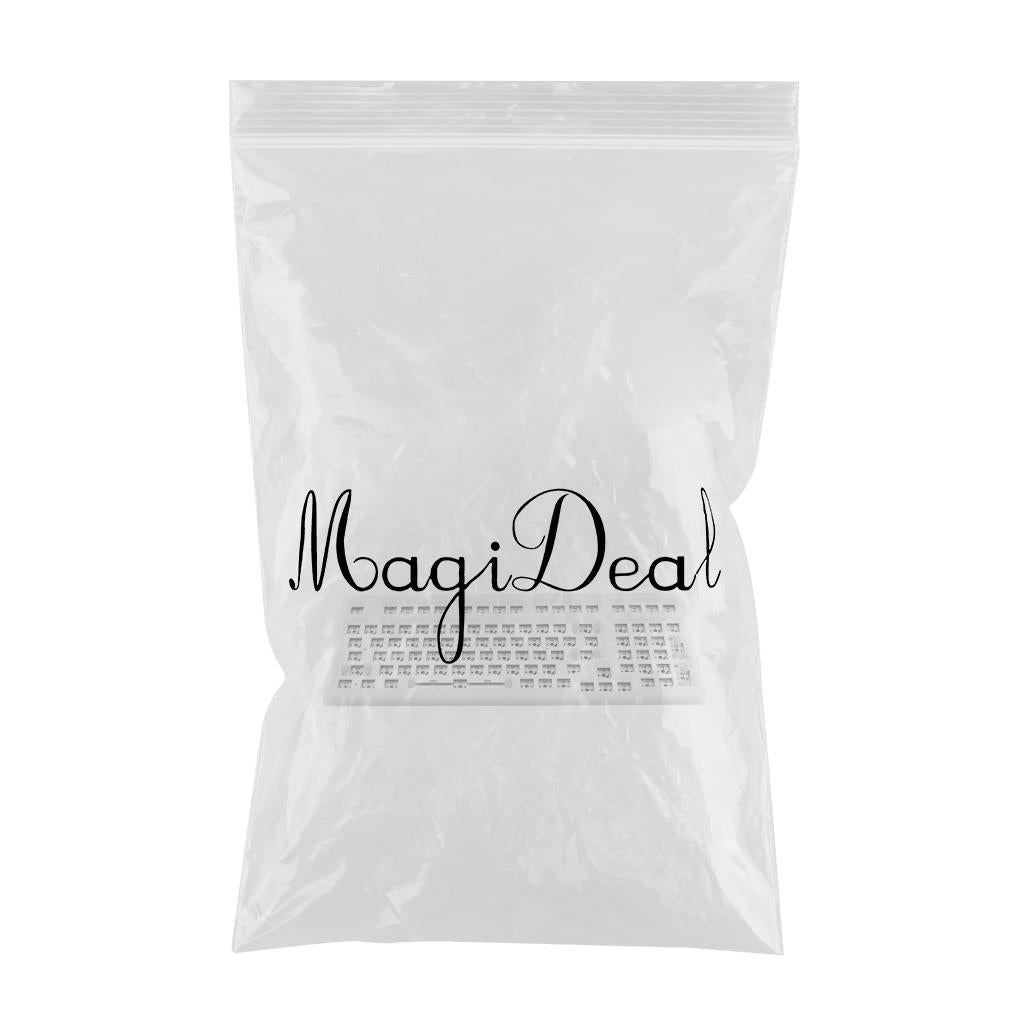 NT980 Hot Swap Mechanical Keyboard Kit RGB Light  Transparent White