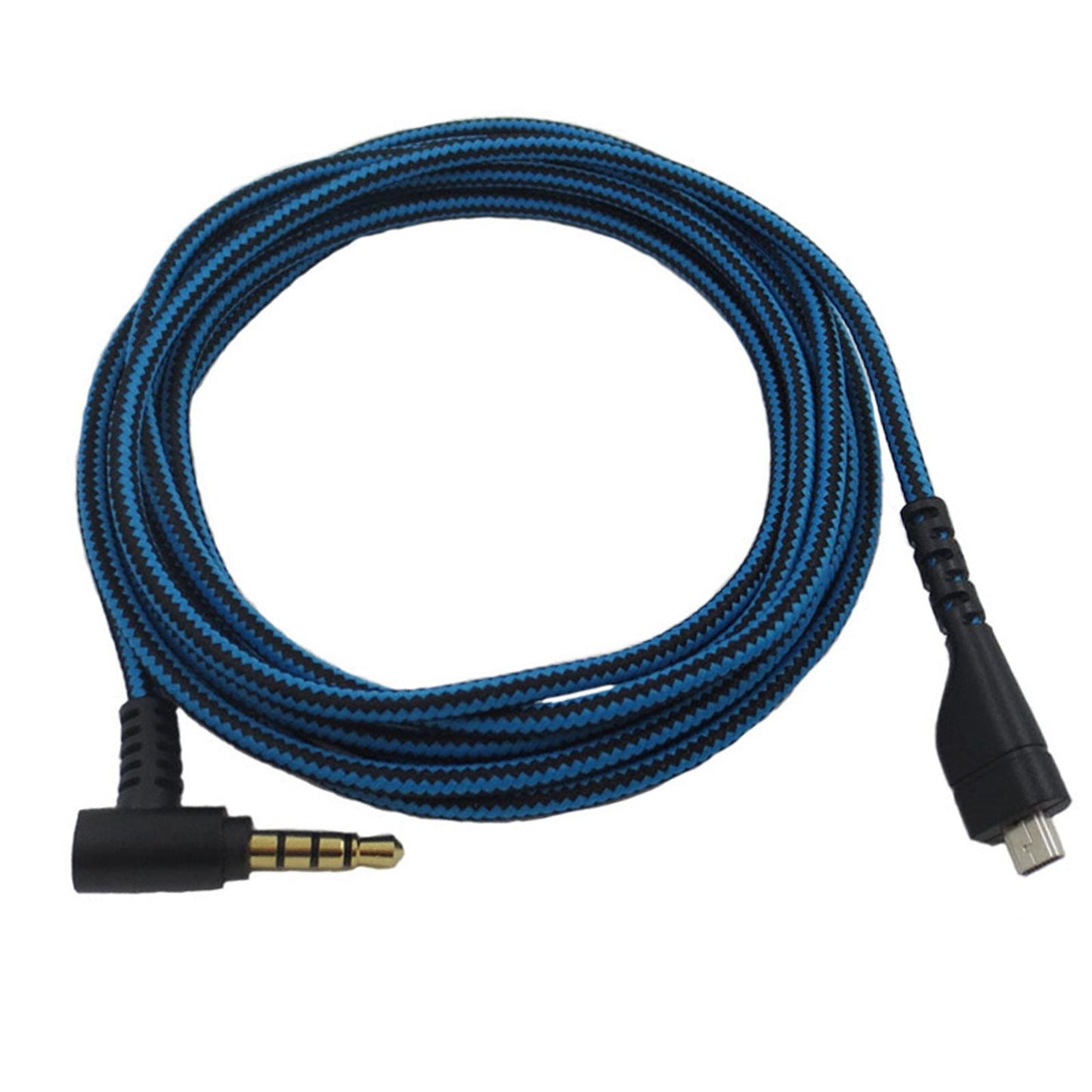 Stereo Audio Auxiliary Cable Adapter for Arctis 3 5 7 Speakers Amplifier B