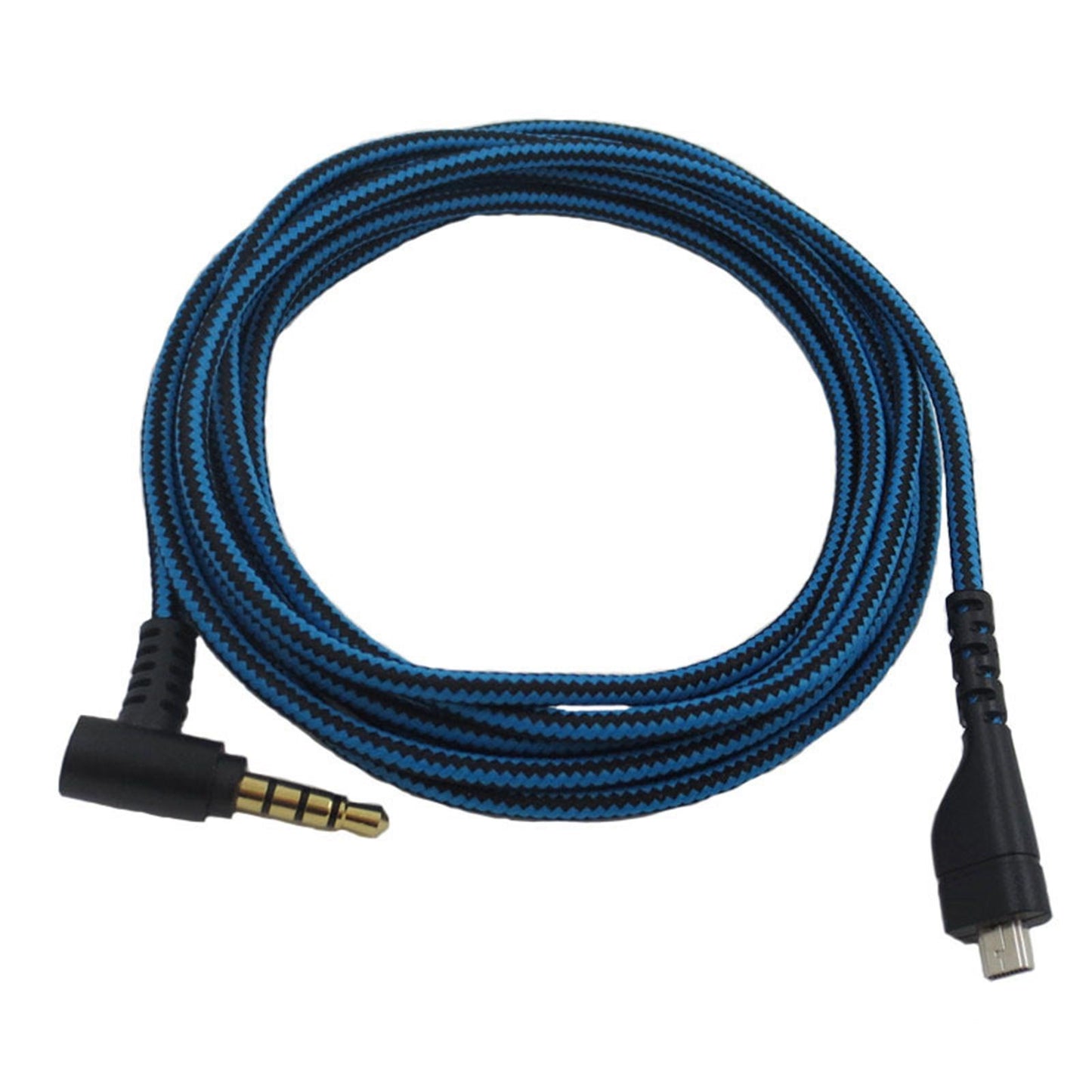 Stereo Audio Auxiliary Cable Adapter for Arctis 3 5 7 Speakers Amplifier B