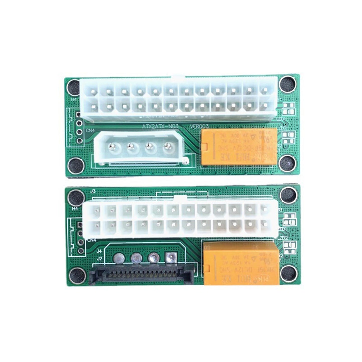 Power Supply Connector 24Pin Add2PSU Plastic for Computers 4PIN interface
