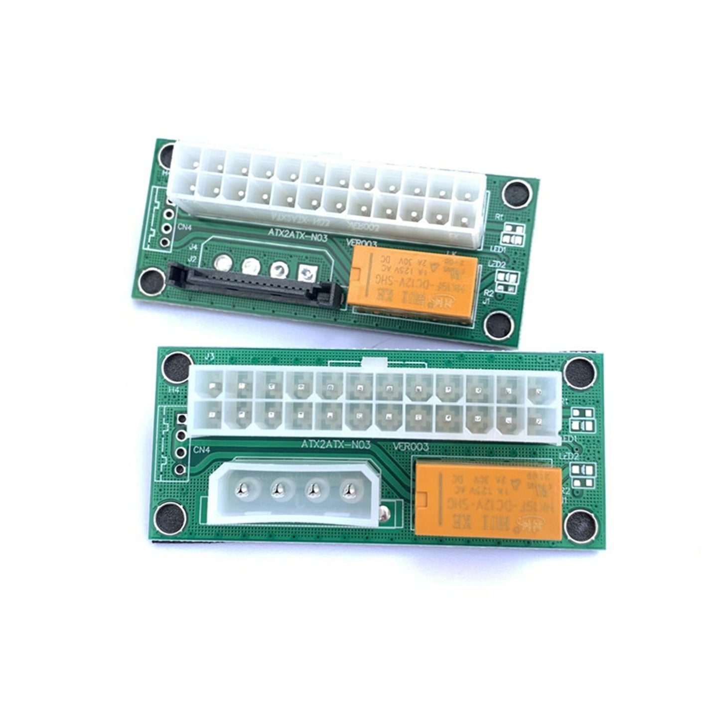 Power Supply Connector 24Pin Add2PSU Plastic for Computers 4PIN interface
