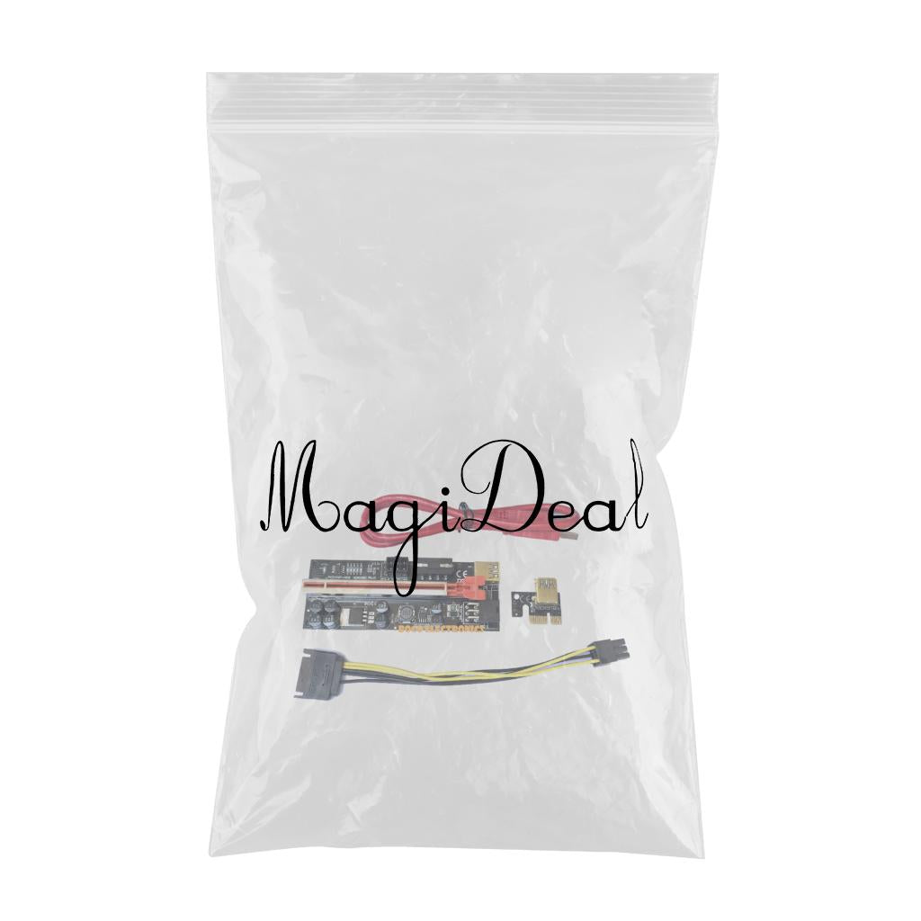 RISERS Card Ver009C Driver-Free for GPU Mining Cable red without light