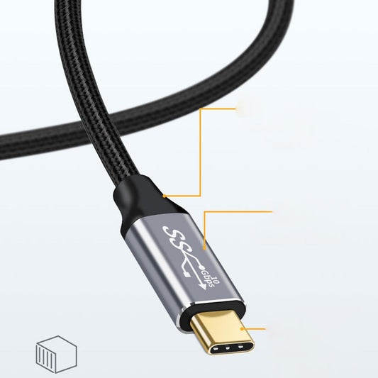 Usb-C to Usb-C Cable 90 Degree Angled USB 3.1 for Smart Phone Computer 1M