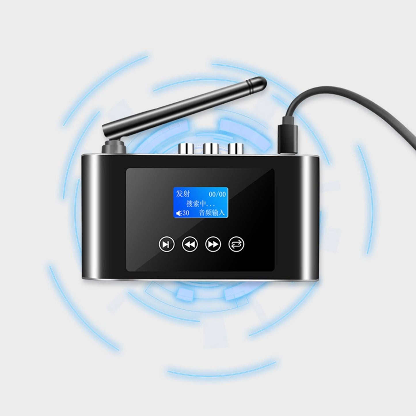 Bluetooth Adapter 2 in 1 Signal Stability Auto Connect Back for Speakers