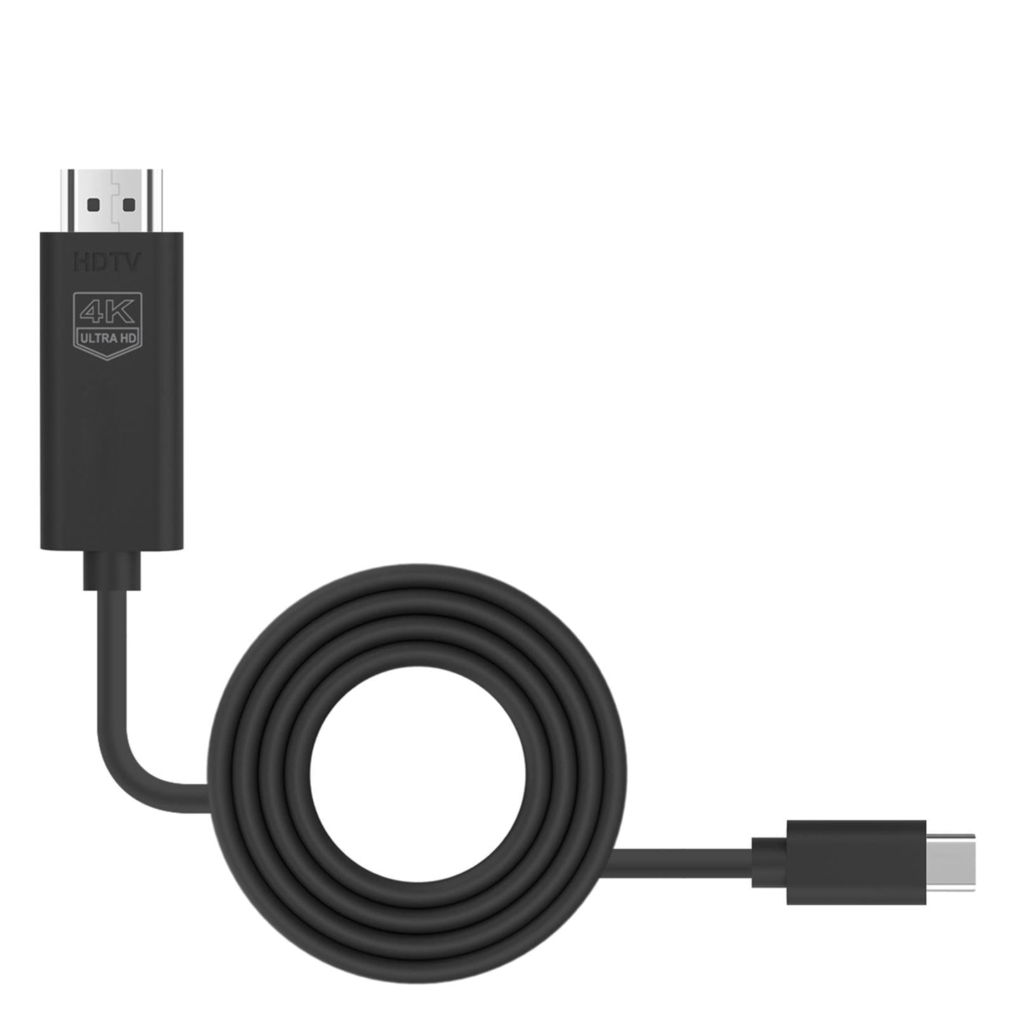 USB 3.1 to HDMI Adapter Cable HD Black for Video Mirroring Smartphones USB 3.1
