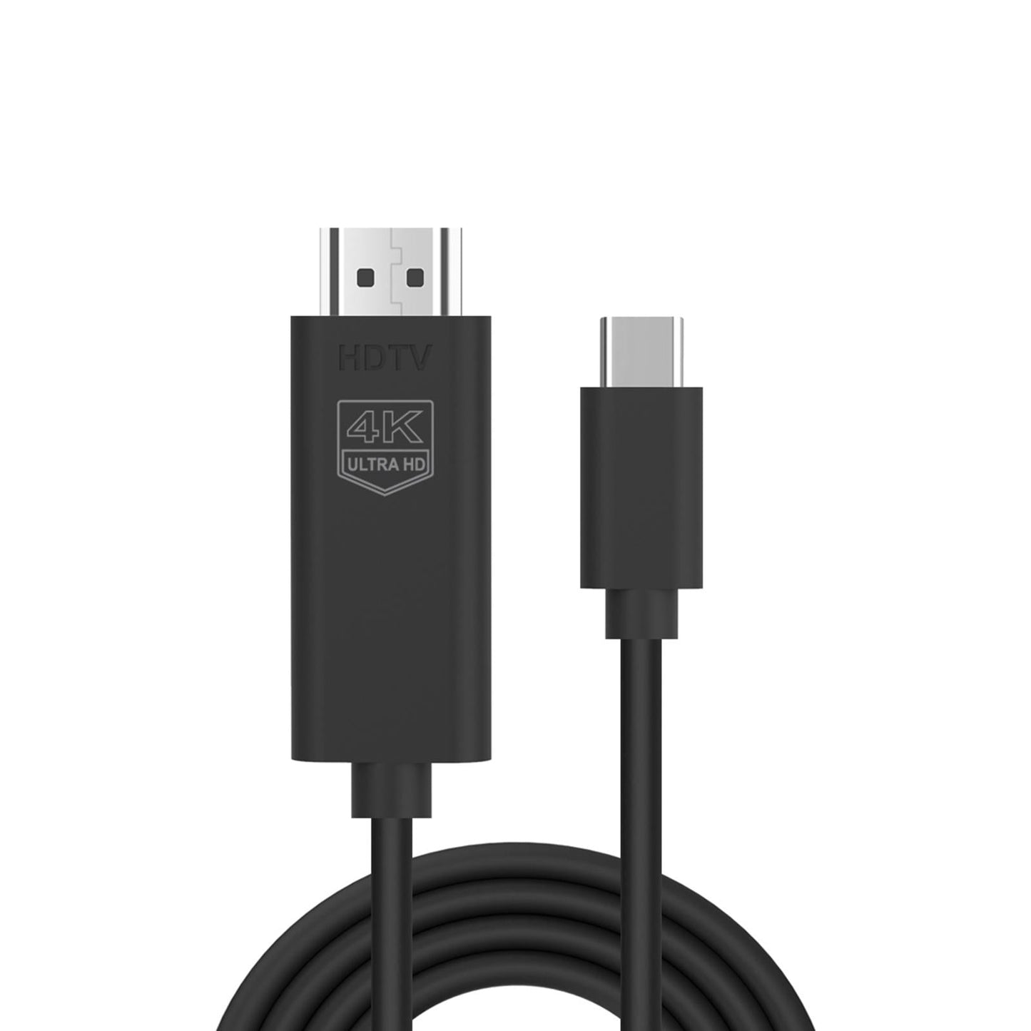 USB 3.1 to HDMI Adapter Cable HD Black for Video Mirroring Smartphones USB 3.1