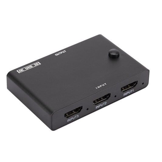 3 in 1 Out HDMI Switcher 4K 2K Fast Transmission Plug and Play for PC HDTV
