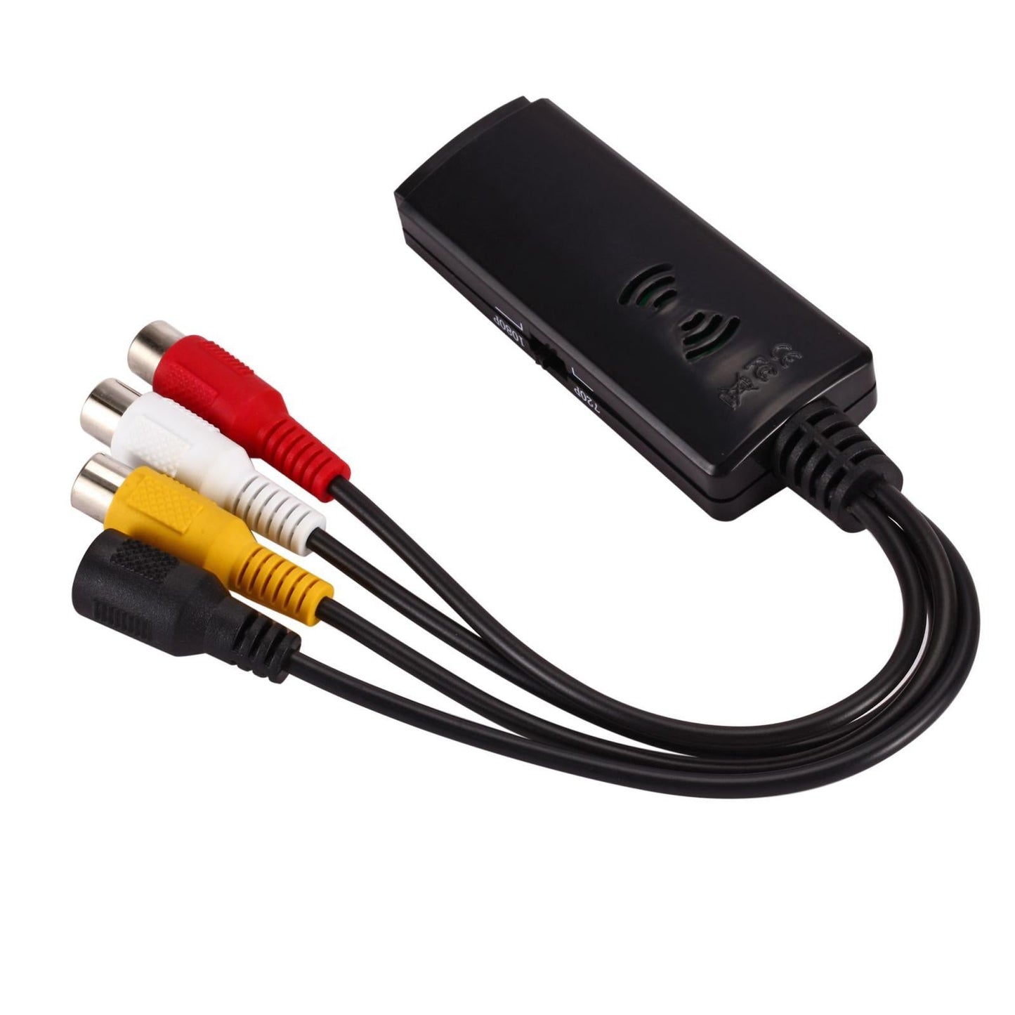 1PC Video Converter AV to HDMI Capture Device Small for Projector short line
