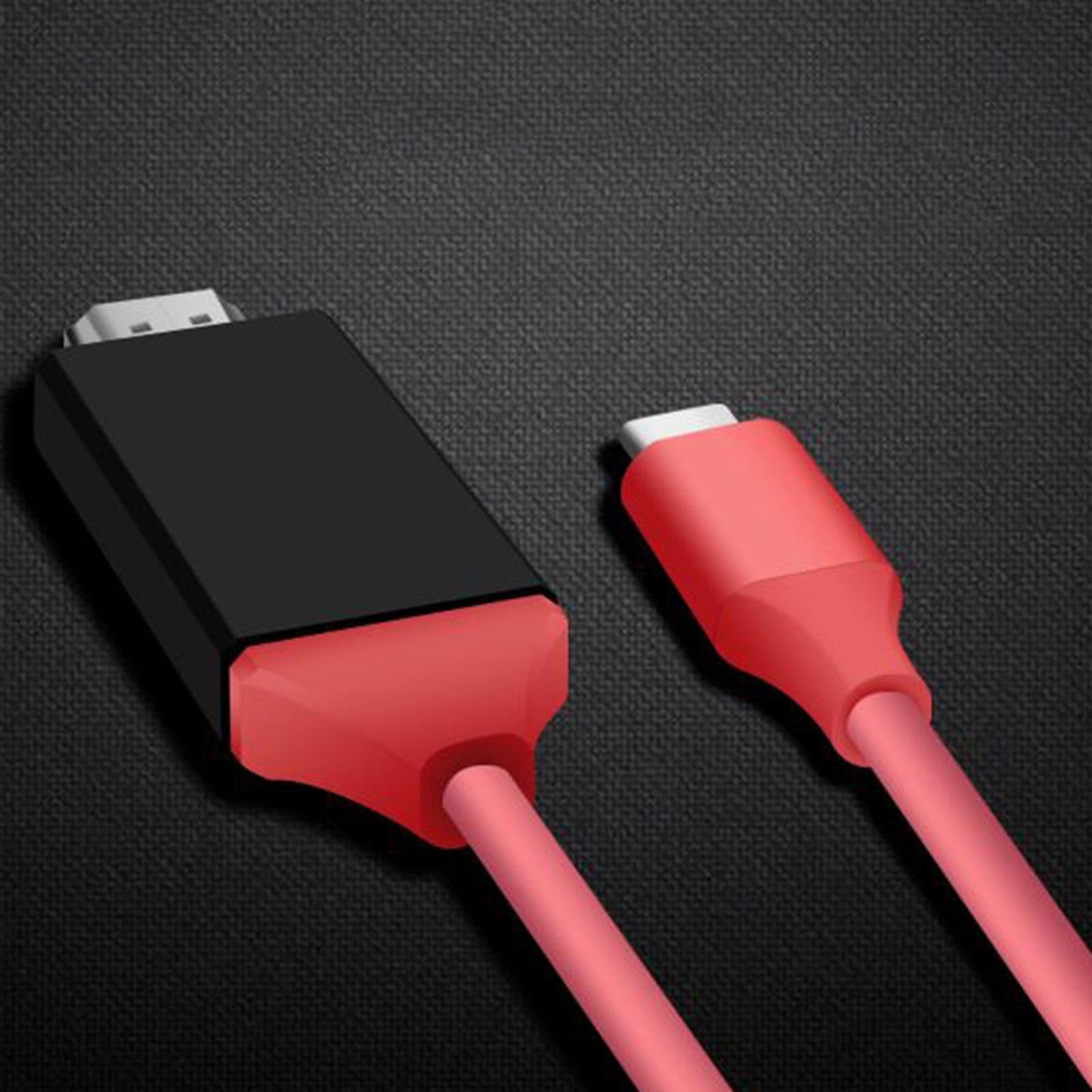 Type C to HDMI Cable Converter 4K HD Computer USB Adapter Ag9310  Red