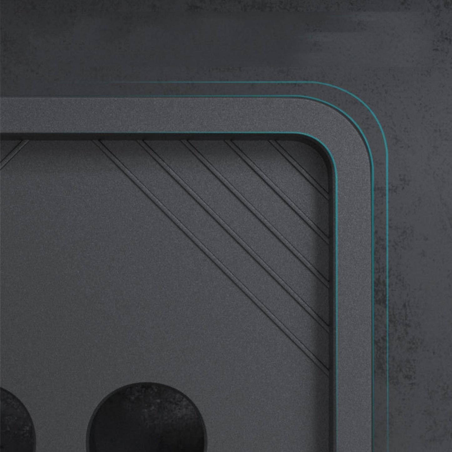 PC CPU Holder Stand Mobile with Wheels Cart for Office Home Under Desk UniversalWheel Black