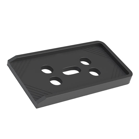 PC CPU Holder Stand Mobile with Wheels Cart for Office Home Under Desk ParallelWheel Black