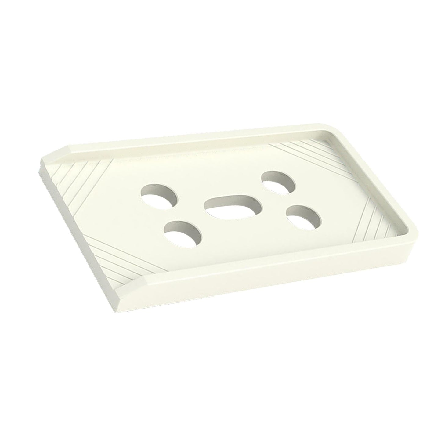 PC CPU Holder Stand Mobile with Wheels Cart for Office Home Under Desk Parallel Apricot